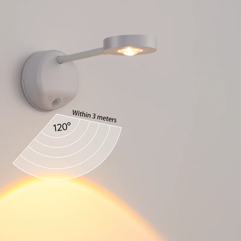 USB LED Motion Sensor Light-Night Light Wireless USB LED for Kitchen Bedroom Mural Living Room Sensor Wall lamp Indoor Lighting