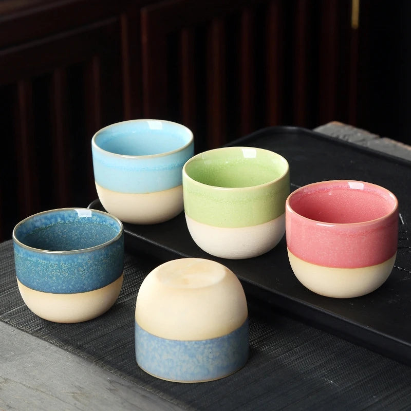 Elegant Ceramic Tea Cup  -High-quality Kiln-fired porcelain, Perfect for Tea  and Gift Giving