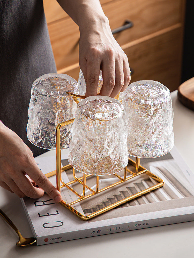Nordic Style Glacier Glass Set  - Home Decor Accessories