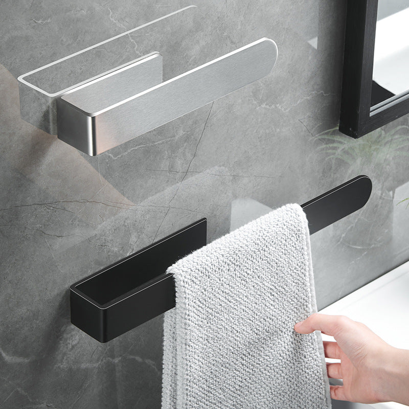 Stainless Steel Wall-mounted Towel Ring for Bathroom - Sleek and Durable Round Design - Space-saving and Easy to Install
